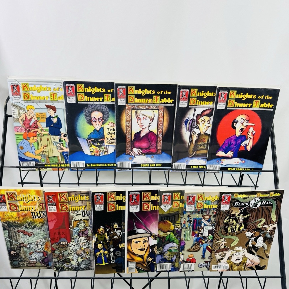 Knights Of The Dinner Table 94-98 Illustrated 1 4-8 Origin 03 & 2011 Special Lot